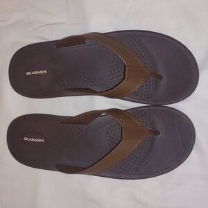 Men's Okabashi Mariner Flip Flops Size 12/13